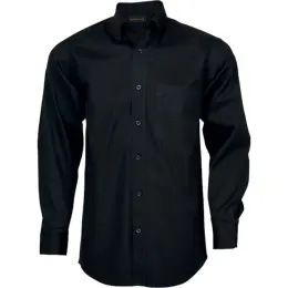 Mens Brushed Cotton Twill Lounge Long Sleeve