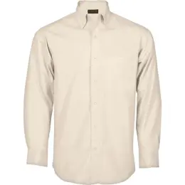 Mens Brushed Cotton Twill Lounge Long Sleeve