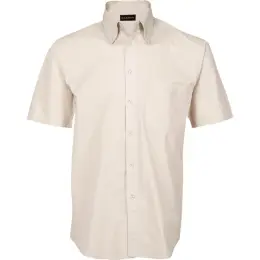 Mens Brushed Cotton Twill Lounge Short Sleeve