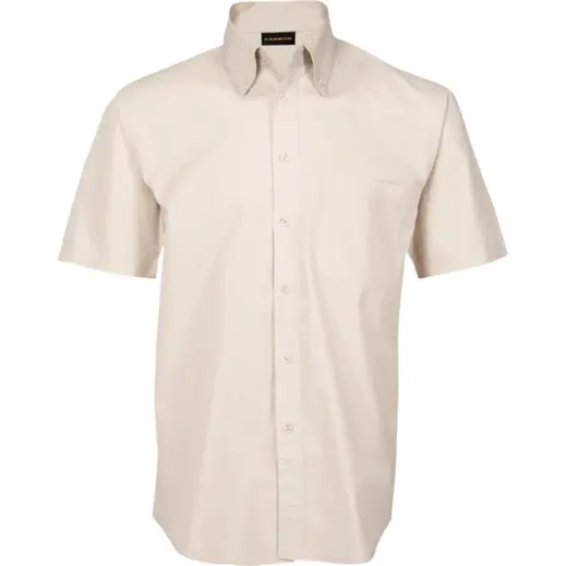 Mens Brushed Cotton Twill Lounge Short Sleeve