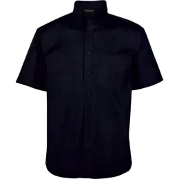Mens Brushed Cotton Twill Lounge Short Sleeve