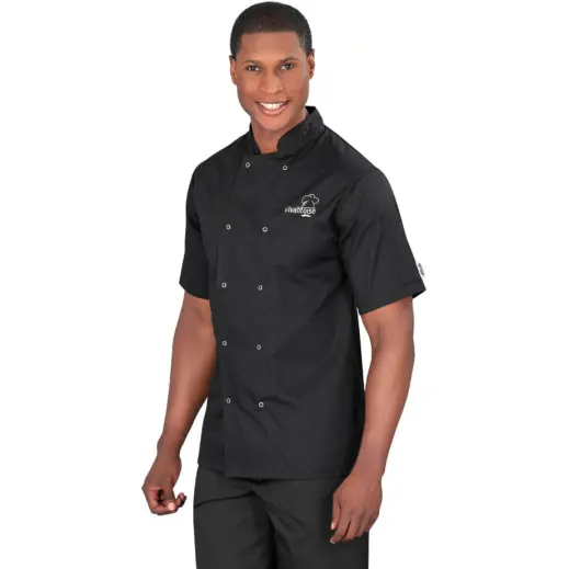 Unisex Short Sleeve Zest Chef Jacket