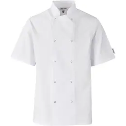 Unisex Short Sleeve Zest Chef Jacket