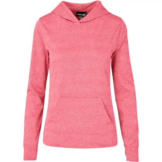 Ladies Fitness Lightweight Hooded Sweater