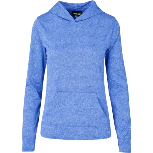 Ladies Fitness Lightweight Hooded Sweater