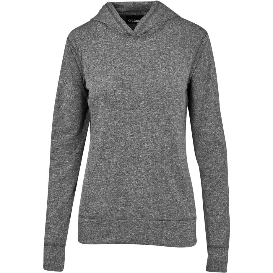 Ladies Fitness Lightweight Hooded Sweater Brandability