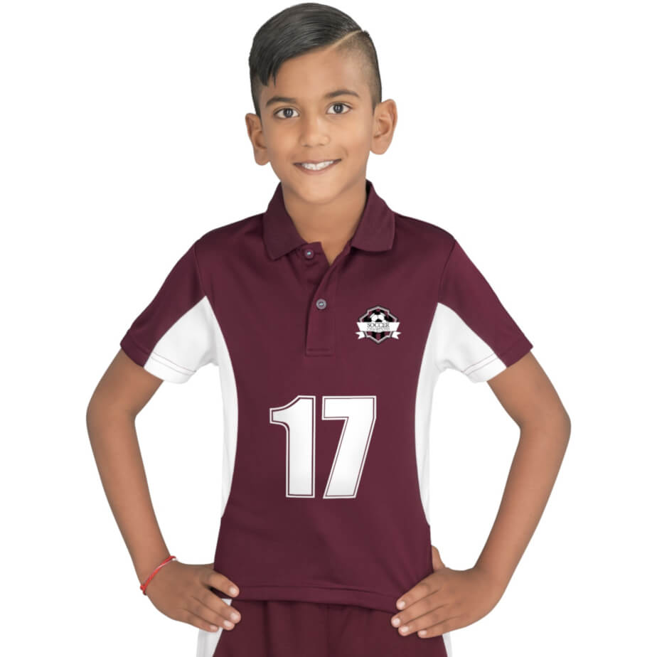 maroon golf shirts