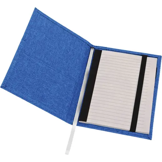 A5 Melange Notebook With Front Pocket