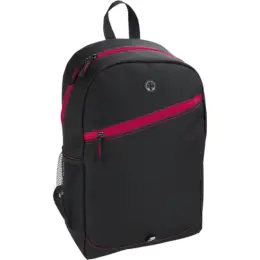 Backpack With Contrast Colour Diagonal Zip