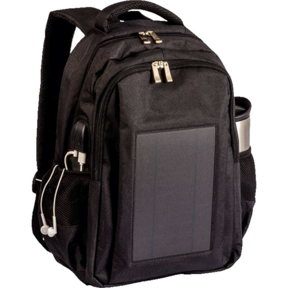 Solar Powered Tech Backpack Brandability