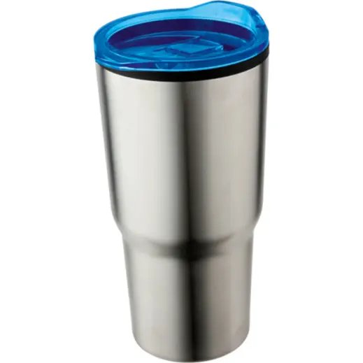 590ml Stainless Steel Mug With Clear Lid