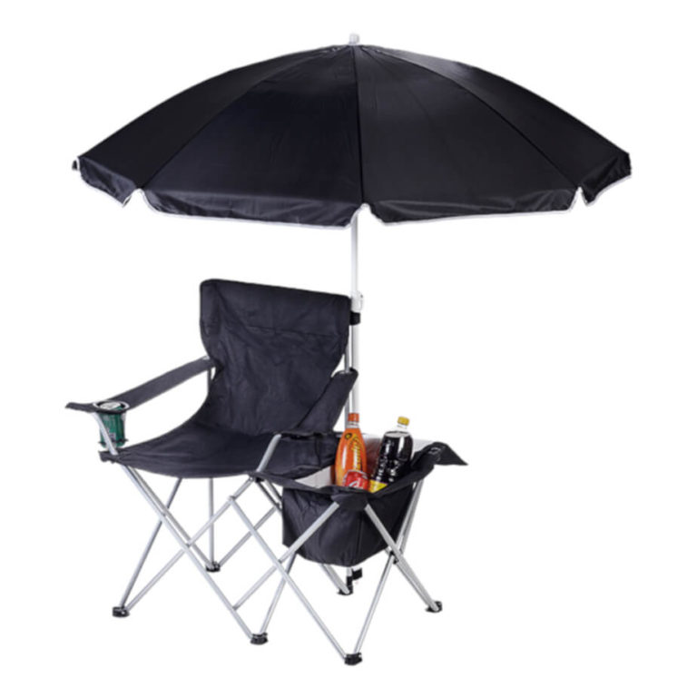 camp chair umbrella attachment