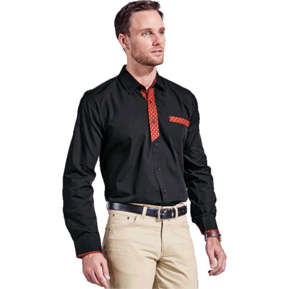 Mens Tshepiso Lounge Long Sleeve Brandability