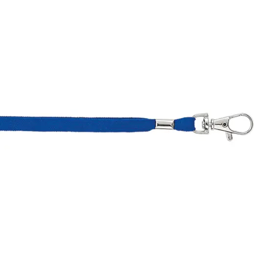 Woven Lanyard With Metal Clip