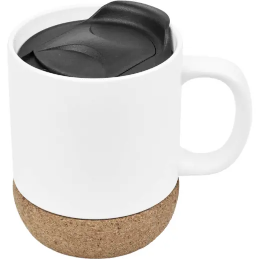 Serendipio Sienna Cork & Ceramic Coffee Mug