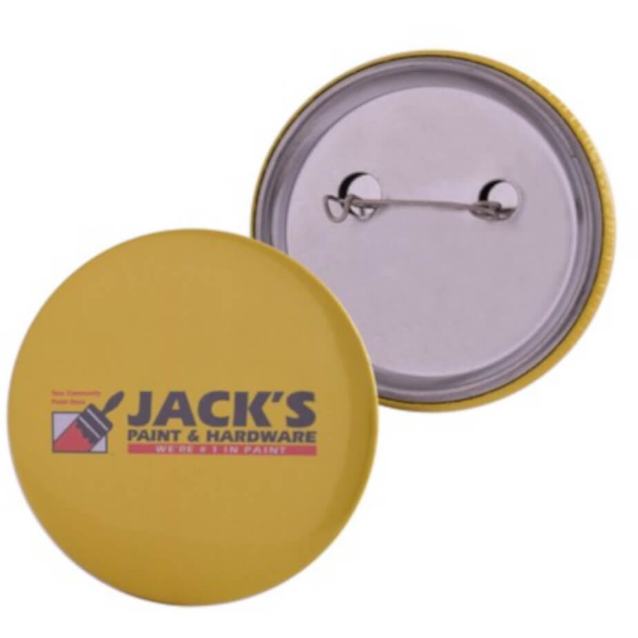 Button Badge - Pin Clip