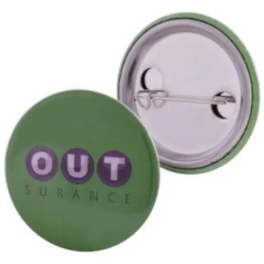 Button Badge - Pin Clip