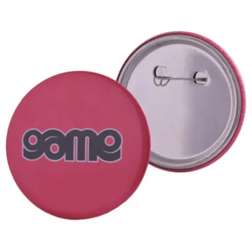Button Badge - Pin Clip