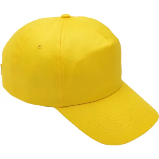 5 Panel Cotton With Hard Front Cap