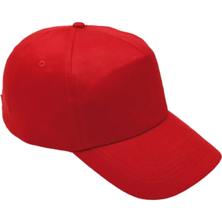 5 Panel Cotton With Hard Front Cap