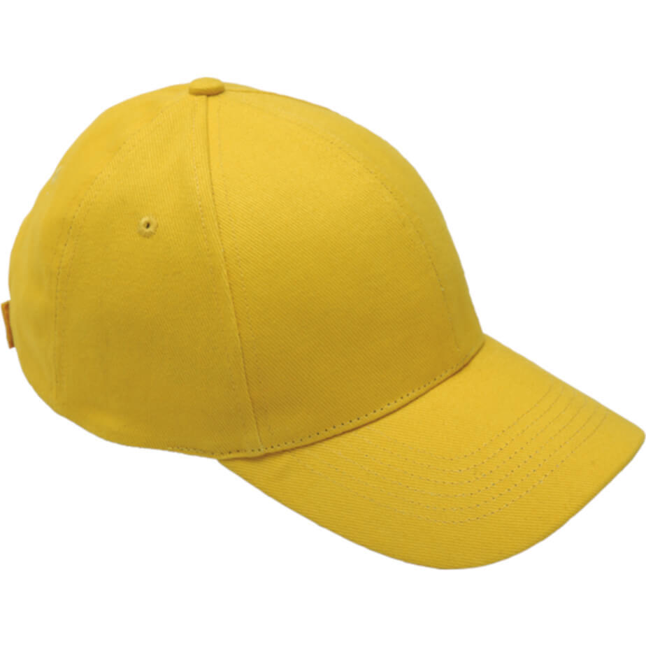 6 Panel Brushed Cotton Cap