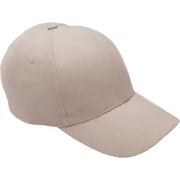 6 Panel Brushed Cotton Cap