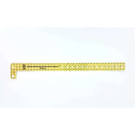 Vinyl Wristband - Glitter (Pack Of 10)