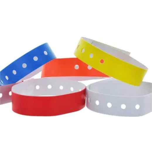 Vinyl Wristband - Extra Slim (Pack of 10)