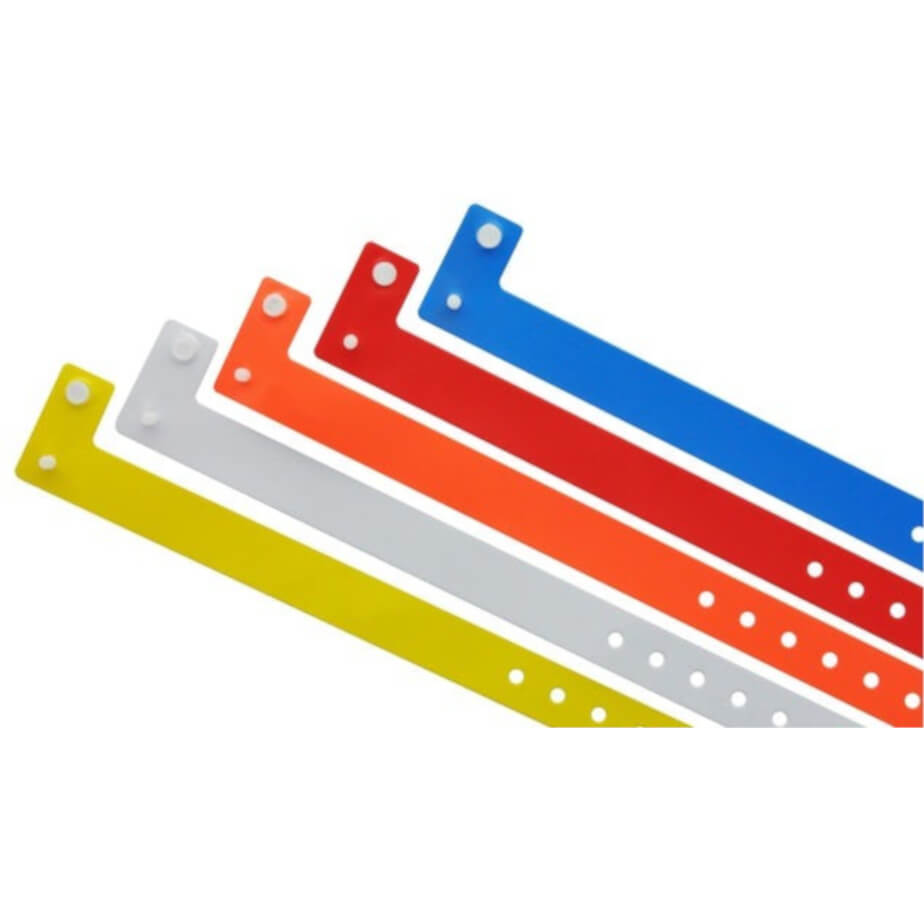 Vinyl Wristband - Extra Slim (Pack of 10)