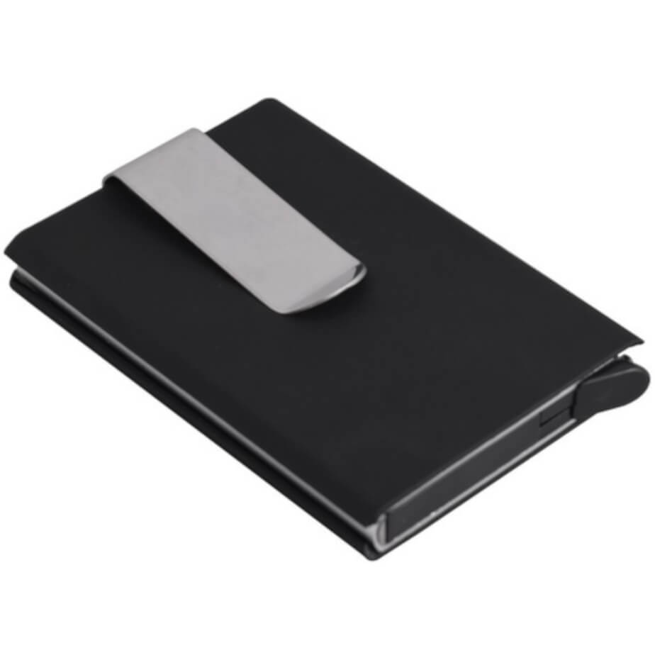 PU Auto Pop Up Card Holder Brandability