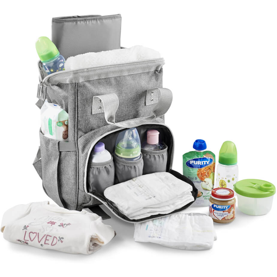 Kristy Diaper Bag With Changing Mat Brandability