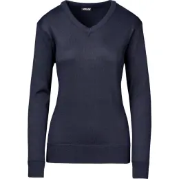 Ladies Long Sleeve Peru V-Neck Jersey