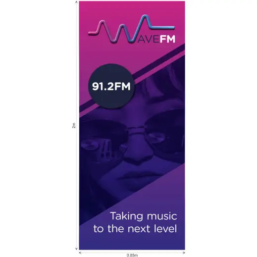 Pull Up Banner Layflat PVC Skin