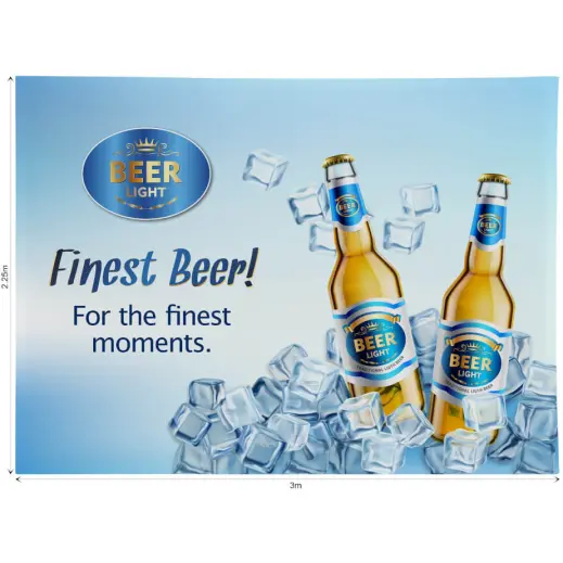 Replacement Skin Legend Straight Banner Wall - 3m x 2.25m