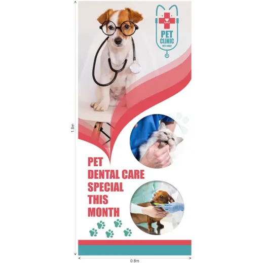 Replacement Skin Champion Layflat PVC X-Banner - 0.8m x 1.8m