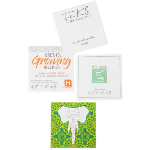 Plantable Paper Coaster - Square