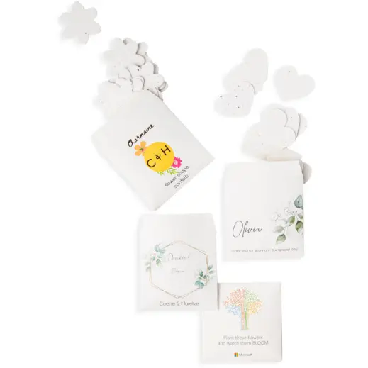 Plantable Paper Envelopes With Confetti