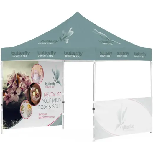 Ovation Gazebo 3m x 3m - 1 Half-Wall Skin 1 Full-Wall Skin