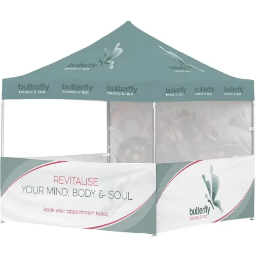 Ovation Gazebo 3m x 3m - 3 Half-Wall Skins 1 Full-Wall Skin