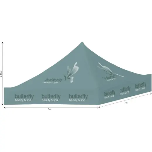 Replacement Skin Ovation Gazebo - 3m x 3m Roof