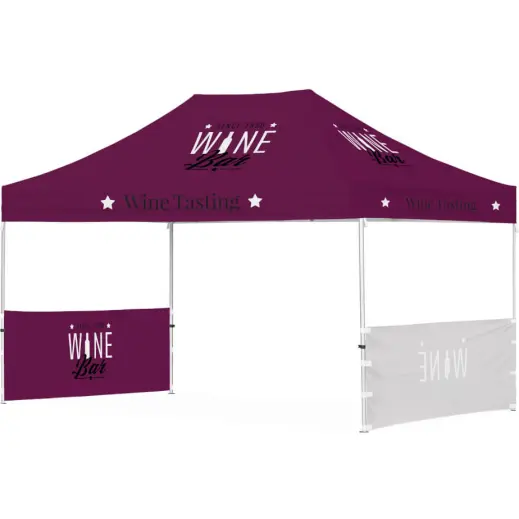Ovation Gazebo 4.5m x 3m - 2 Short Half-Wall Skins