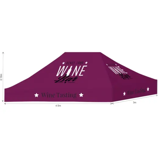 Replacement Skin Ovation Gazebo - 4.5m x 3m Roof