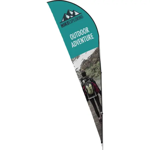 Legend 4m Sharkfin Double-Sided Flying Banner