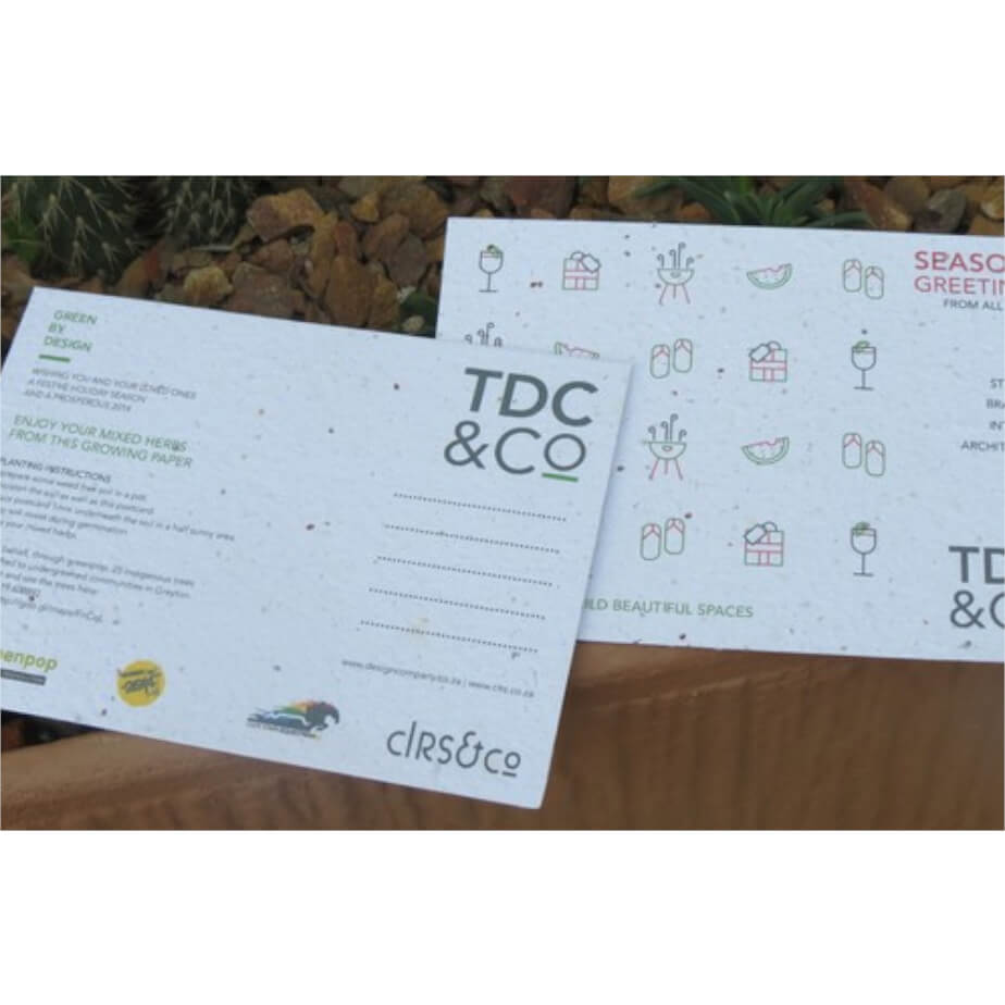 Custom Branded & Promotional Plantable Paper Products Product ...