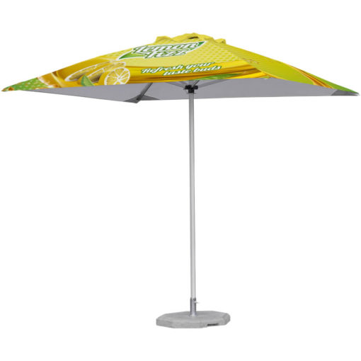 Legend Sublimated Parasol Single Pole 2m x 2m Brandability