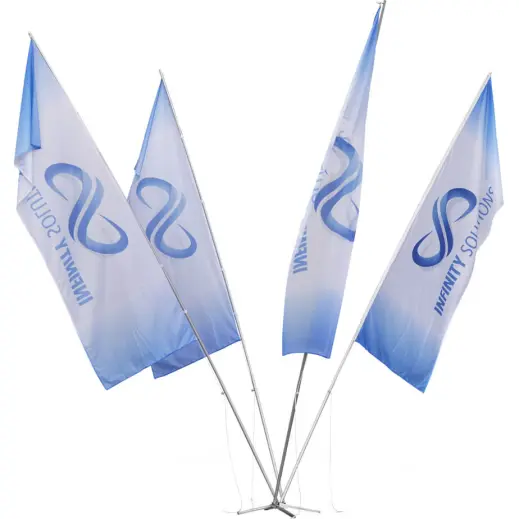 Champion 4-Flag Fountain - 5m