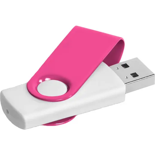 Axis Gyro White Flash Drive 4GB