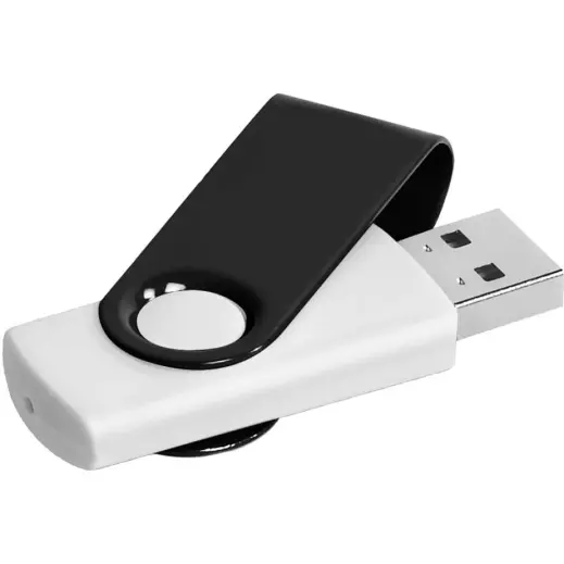 Axis Gyro White Flash Drive 4GB