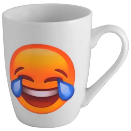 Emoji Oval Cone Mug
