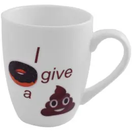 Emoji Oval Cone Mug